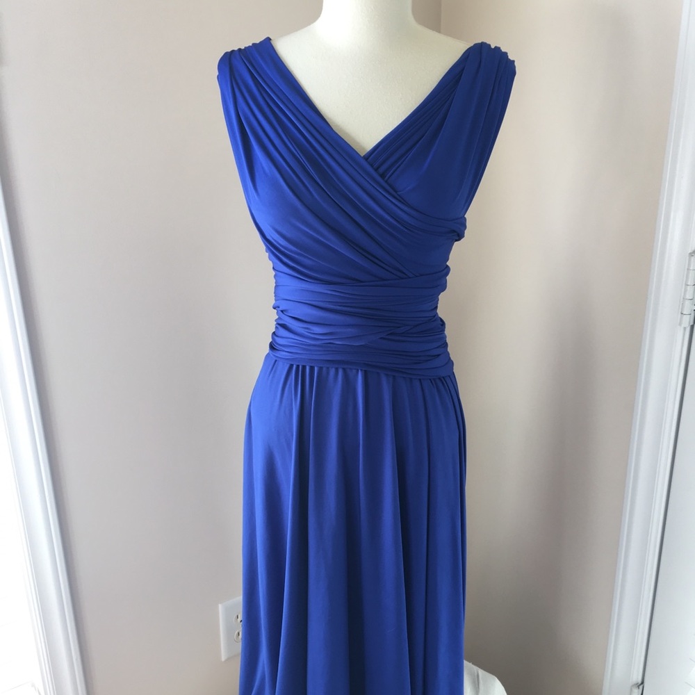 Saphire Blue Infiniti Dress